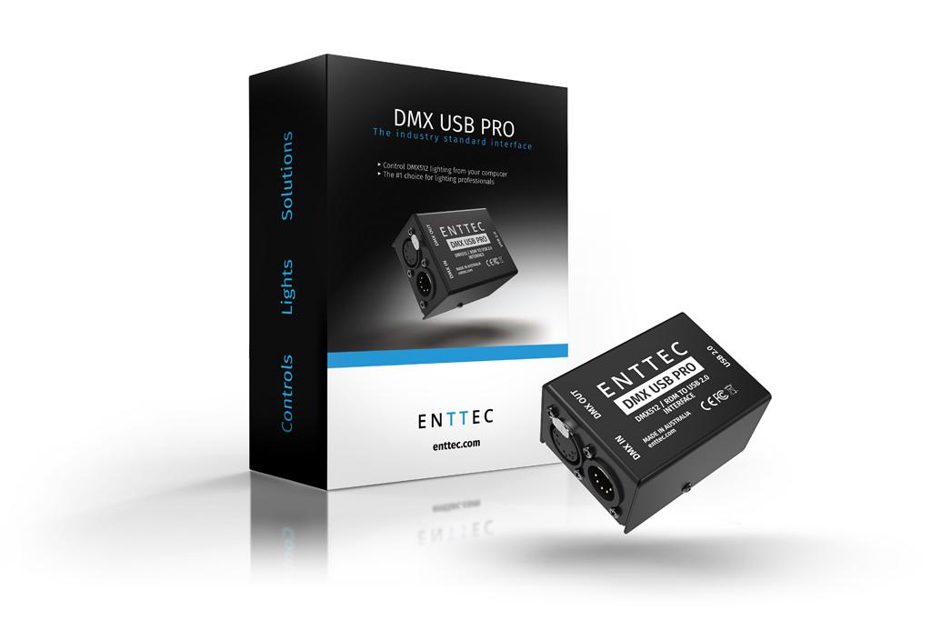DMX512 USB Interface Adapter, Suport Windows, OSX & Linux
