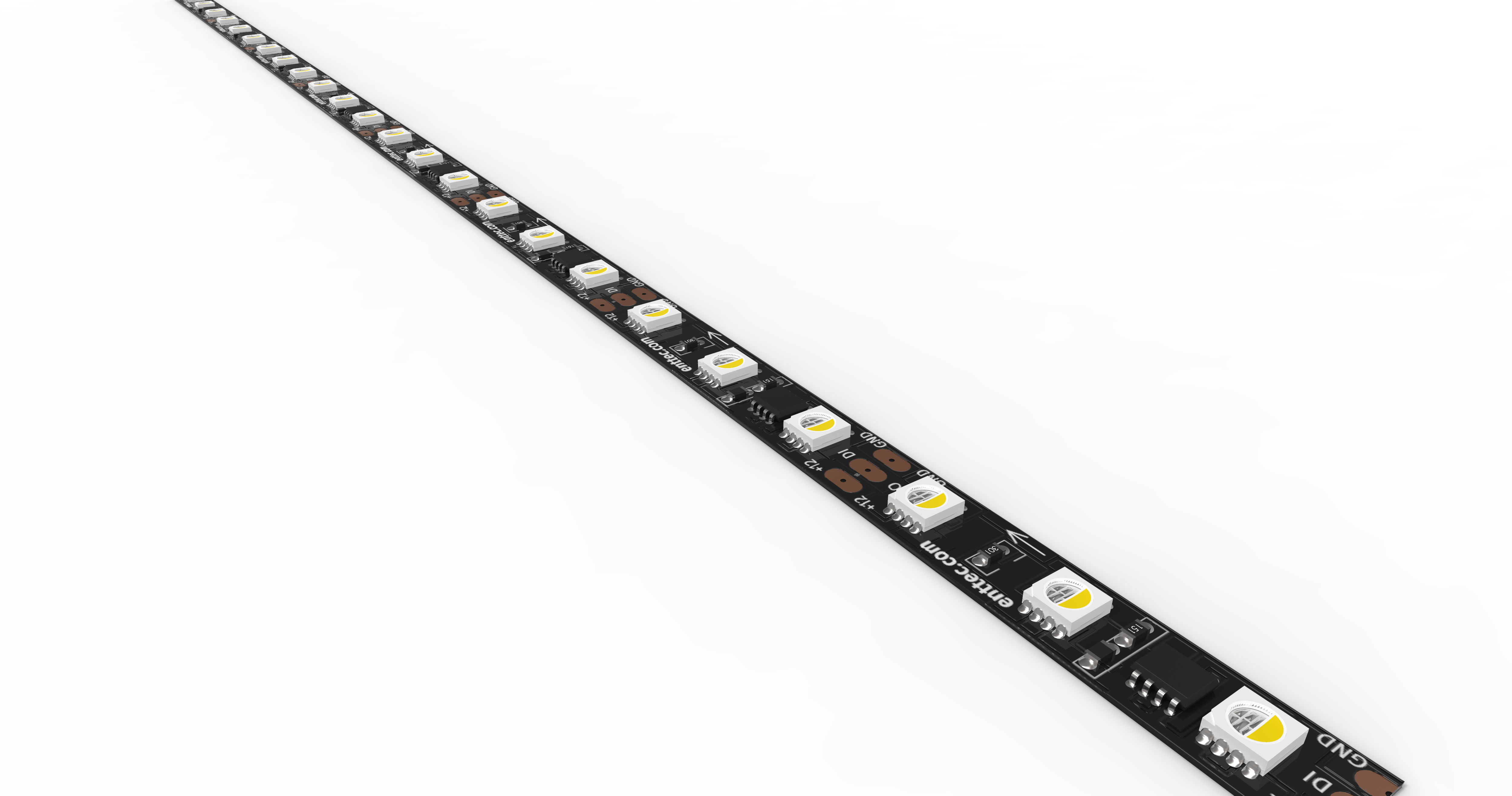 Black LED Pixel strip