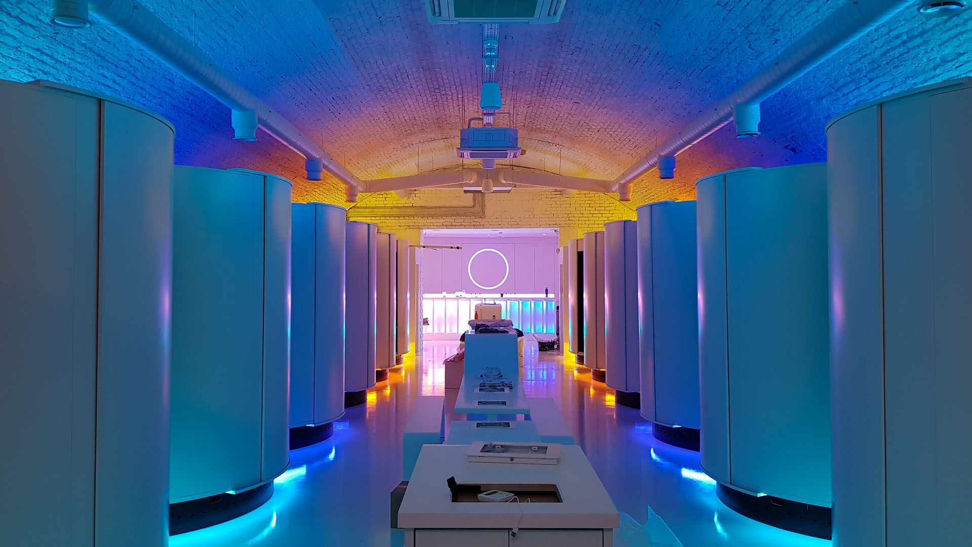 Otherworld: spectacular LED virtual reality arcade bar | ENTTEC