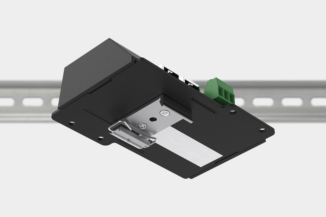 CVC4 with TS35 DIN rail.